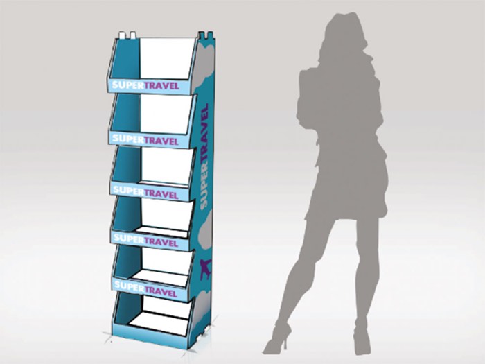 Porte Brochures Shelf